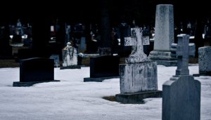 Crosses and Headstones - Edmonton, Alberta