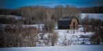 Lone Barn - Alberta Highway 737, near Figure Eight Lake