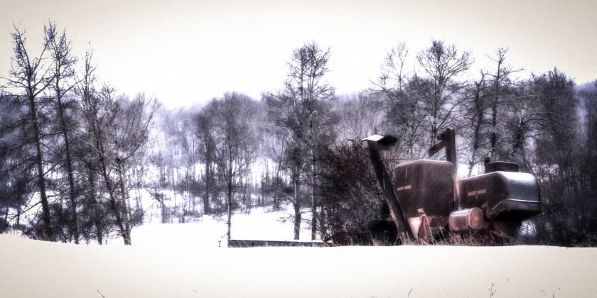 Massey-Harris Combine, Peace River, Alberta – 1