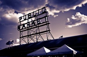 Pike Place Market signage 3 - Seattle, Washington