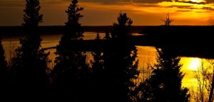 Toward the Peace River - Fort Vermilion, Alberta