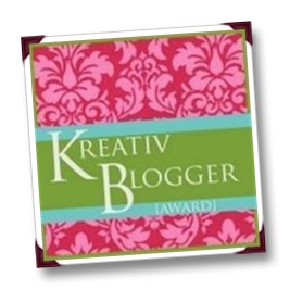 15 June 2012 - Kreativ Blogger Award