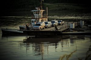 Tompkins' Landing Ferry - Tompkins' Landing, Alberta