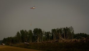 7 Water Slinging from Dug-outs - La Crete, Alberta