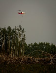 10 Water Slinging from Dug-outs - La Crete, Alberta