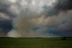 2 Wilson Prairie Fire (from the South) - La Crete, Alberta