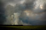 4 Wilson Prairie Fire (from the South) - La Crete, Alberta