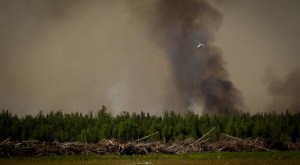 Water Slinging 11 - Wilson Prairie Fire, La Crete, Alberta