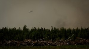 Water Slinging 16 - Wilson Prairie Fire, La Crete, Alberta