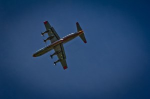 Air Tanker Water Bombing 12 - Wilson Prairie Fire, La Crete, Alberta