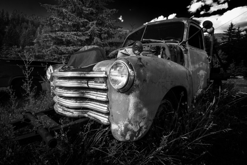 Re-tasking A Vavenby Ford, Vavenby, British Columbia