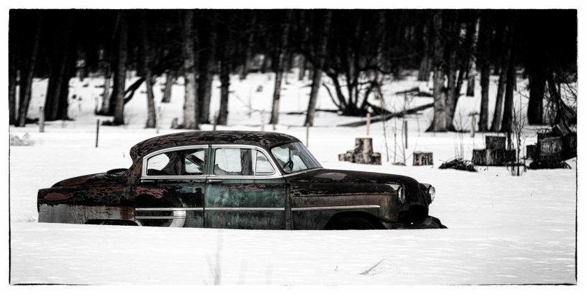 Car Between Fox Creek and 