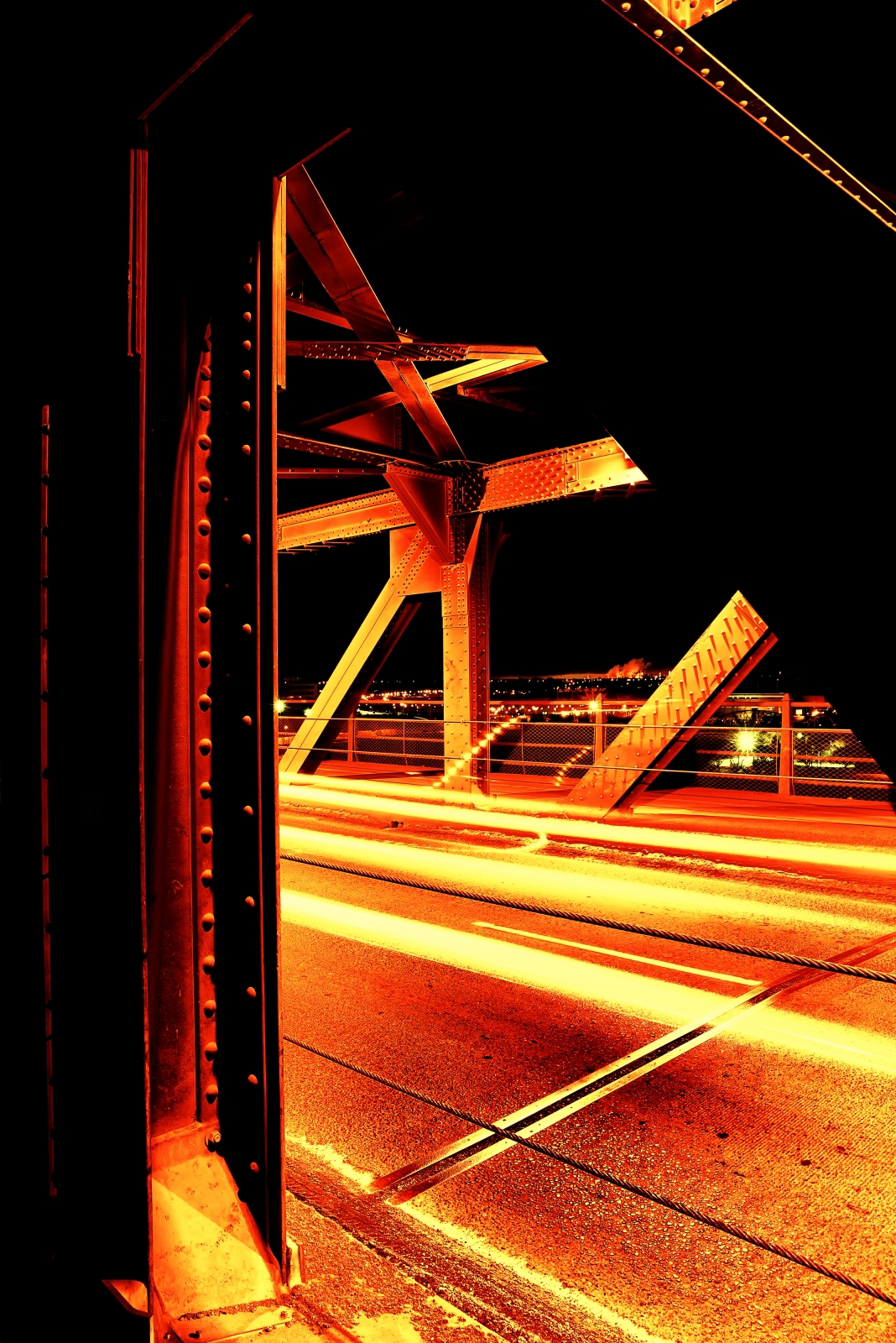 Rivet and Girder - High Level Bridge - Edmonton Alberta