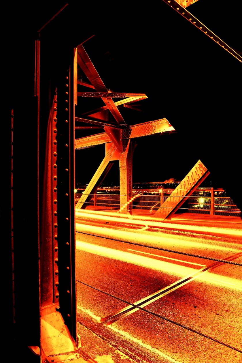 Rivet and Girder - High Level Bridge - Edmonton Alberta
