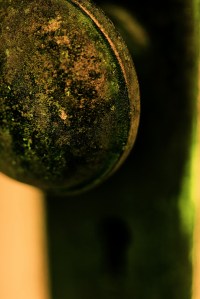 Weathered Door Handle 1 - Fort Vermilion, Alberta