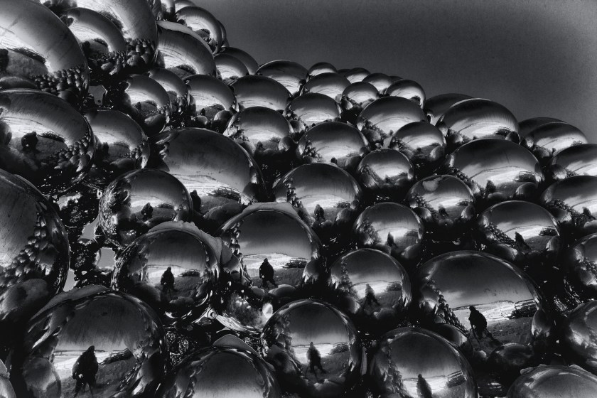 Metallic Spheres Sculpture - Edmonton, Alberta 4