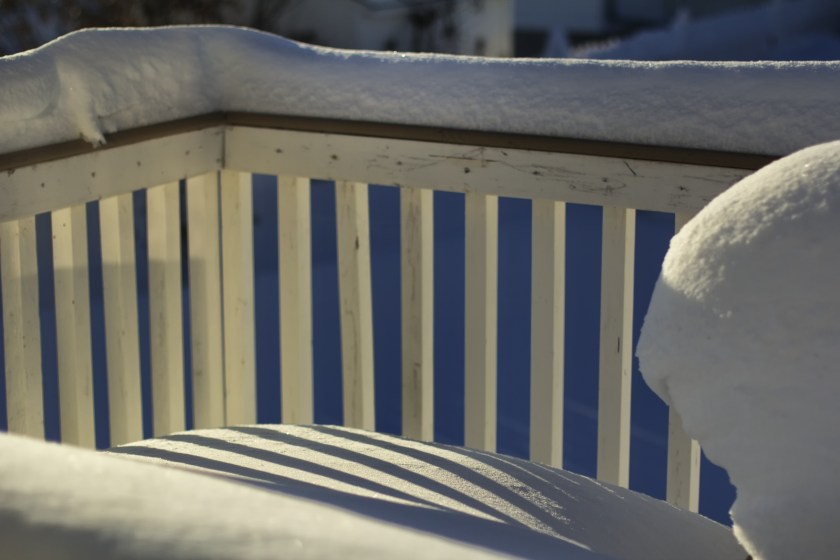 Snow - Back Deck 5
