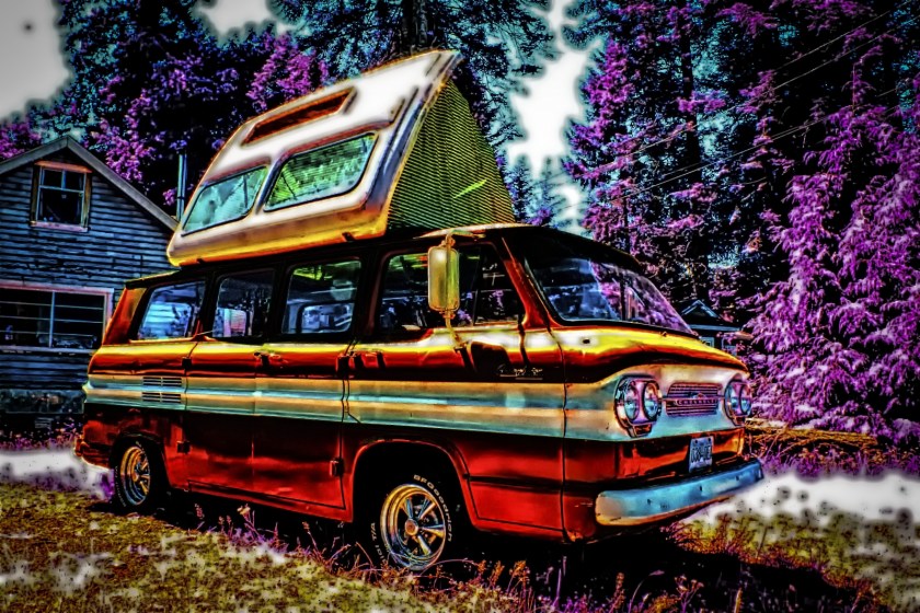 Chevrolet Corvair 1 - Courtney, BC