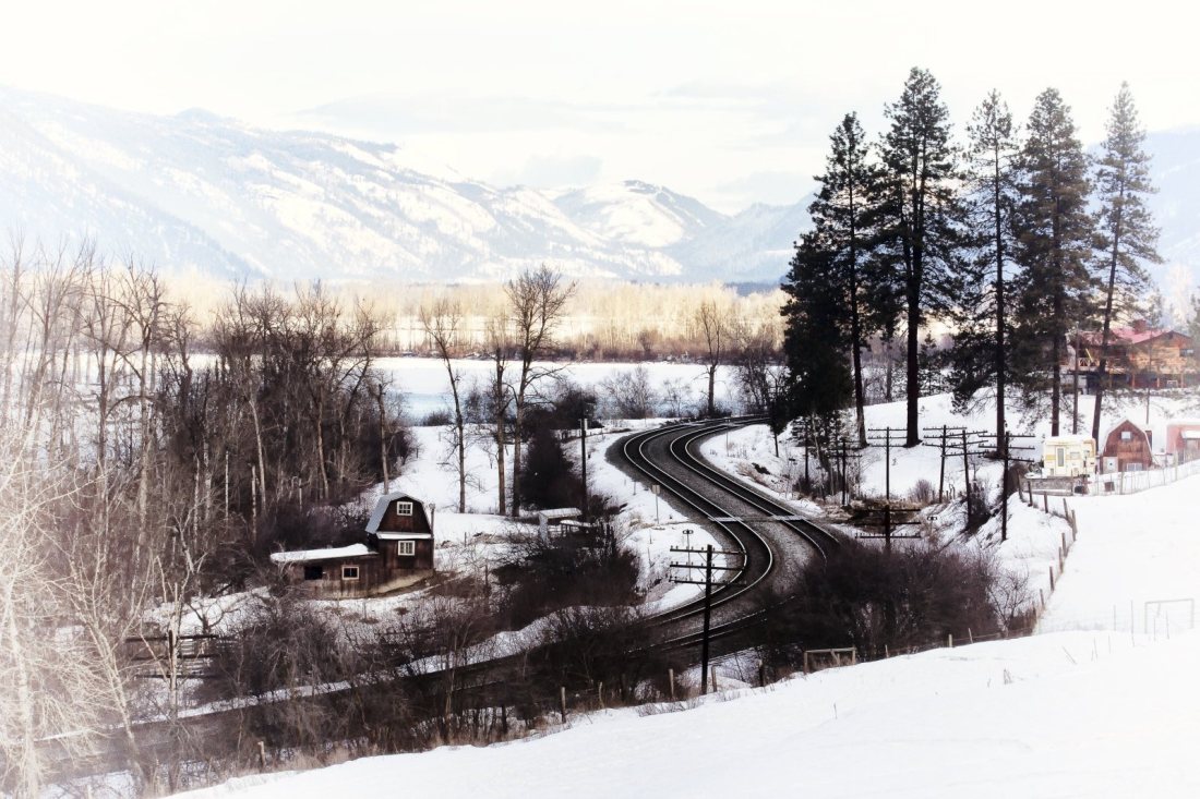 Train Tracks  - Kamloops, British Columbia