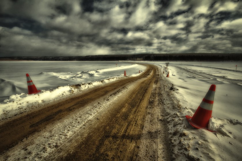 Ice Bridge, Tompkins Landing, Alberta 2