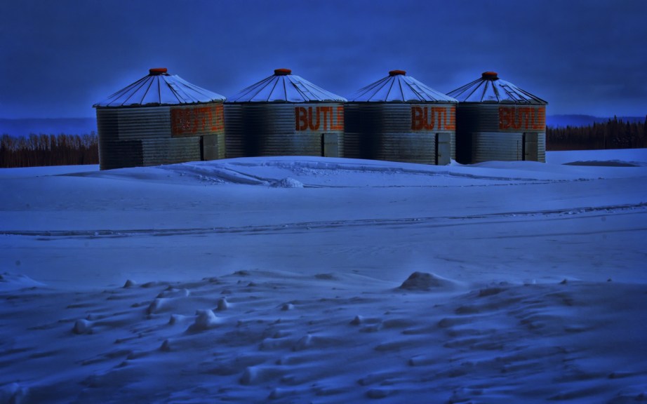 Butler Grain Bins - Blue Hills, Alberta