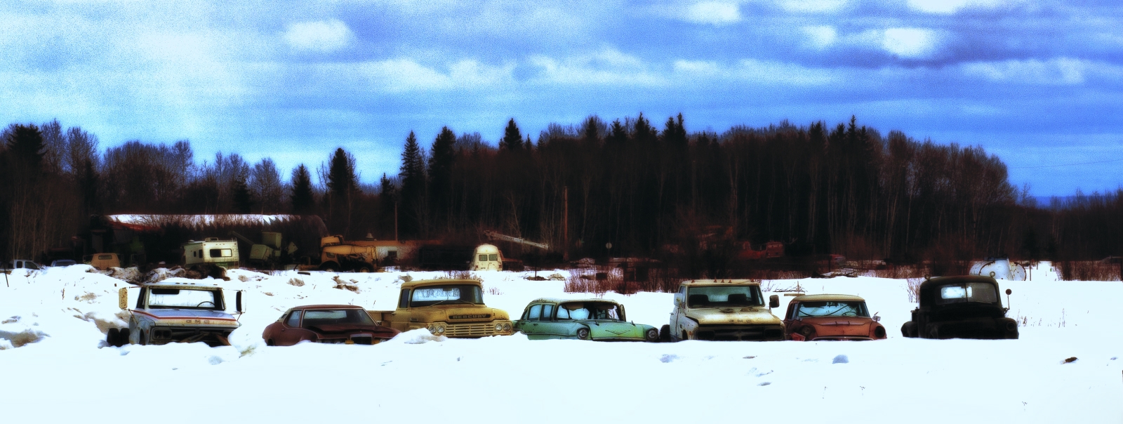 Rusting Relics - Manning, Alberta