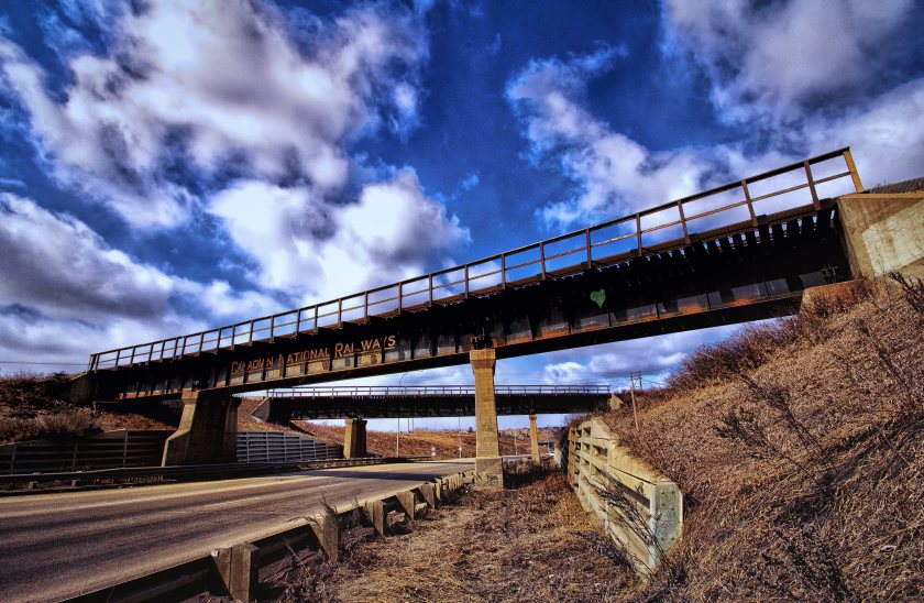 Canadian National Bridge - Edmonton, Alberta