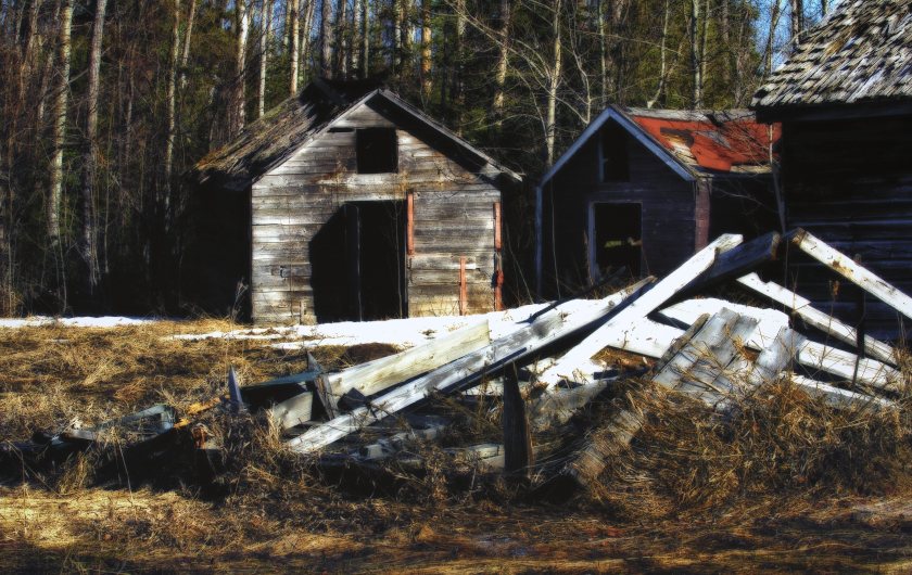 Grain Shed - Manning, Alberta 1