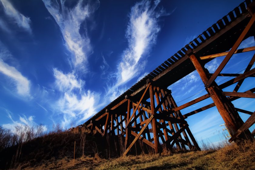 Train Trestle - Sangudo, Alberta