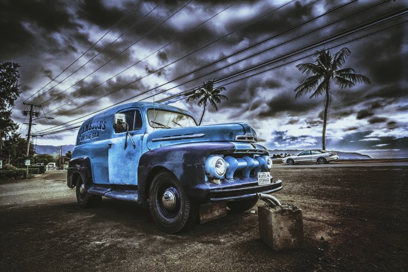 9 52 Ford Panel Van - Haleiwa, Oahu