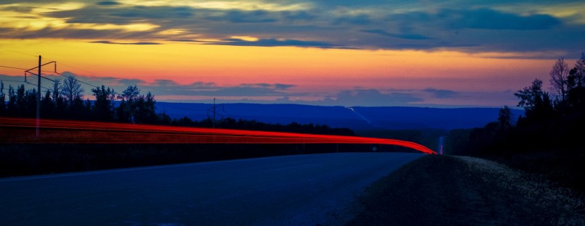 Along Northern Roads - Grande Cache, Alberta