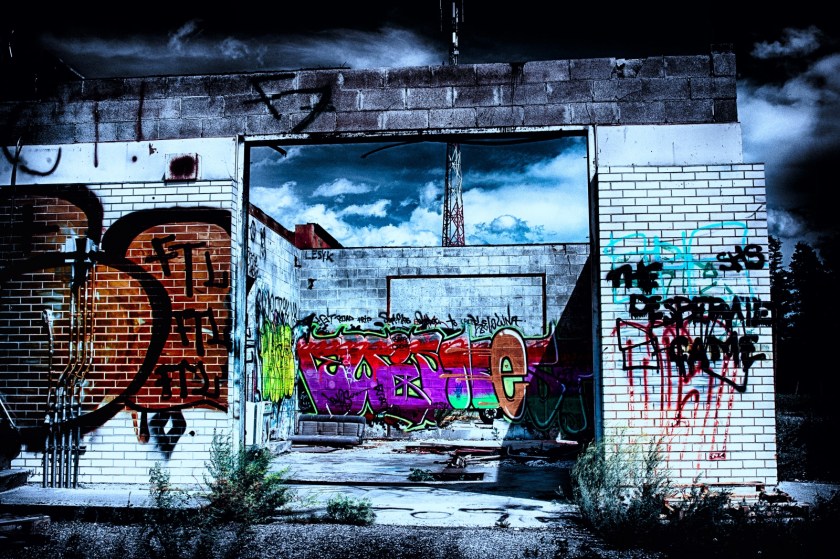 Derelict Service Station - Southern Alberta 10