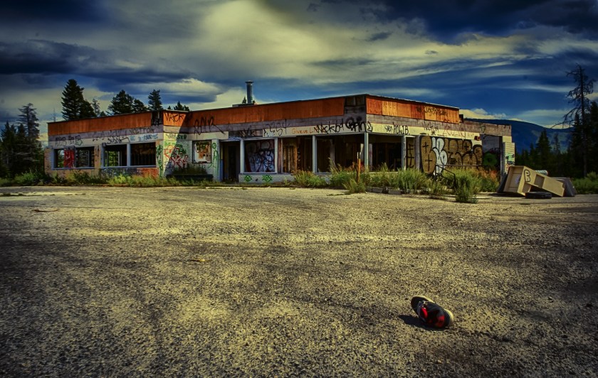 Derelict Service Station - Southern Alberta 2