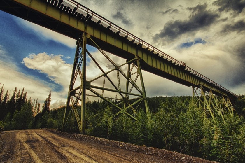 Trestle Bridge - Grande Cache, Alberta