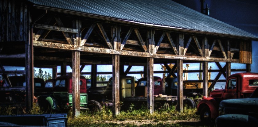 Open-Air Shed - Sangudo, Alberta