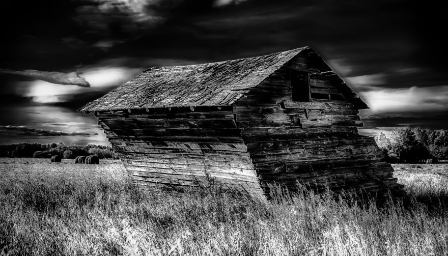 3 Leaning Grain Bin - Dixonville, Alberta 2