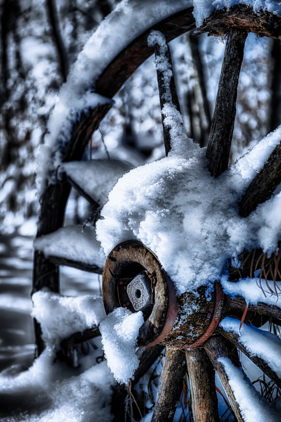 Wagon Wheel - McNaught Homestead, Beaverlodge, Alberta 5