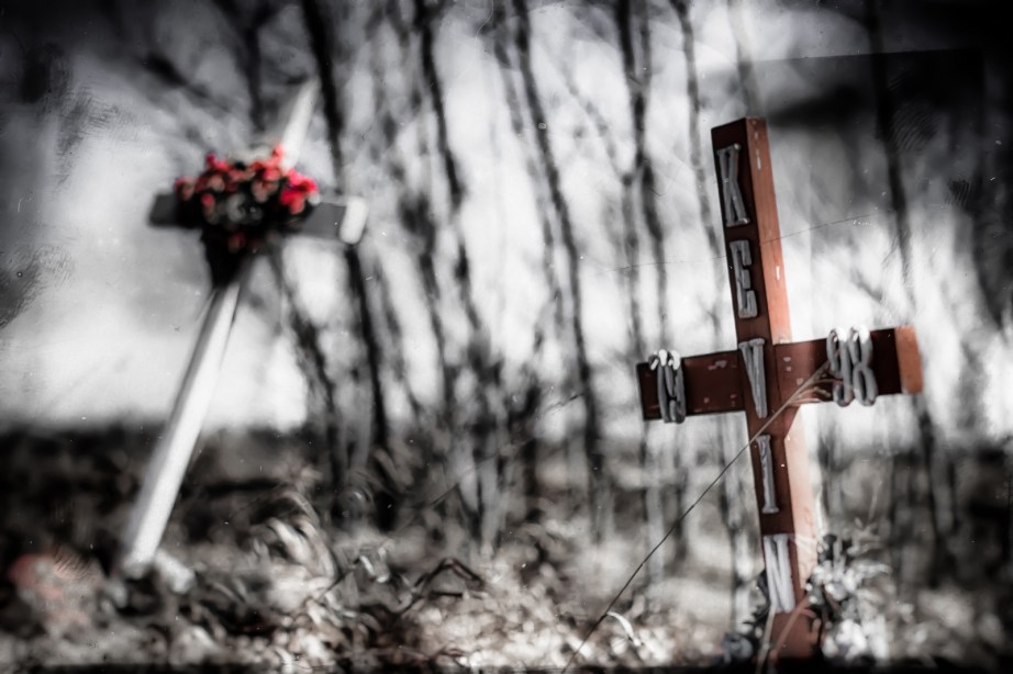 Crosses - Bezanson, Alberta