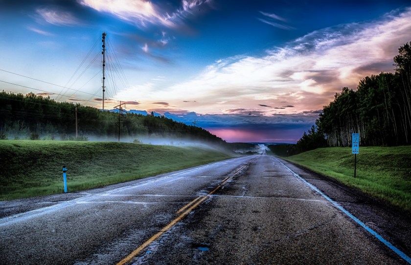 Highway Mists - Twin Lakes, Alberta 1
