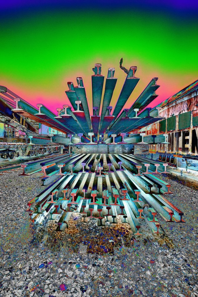 Rail Abstraction - Ogden, Utah