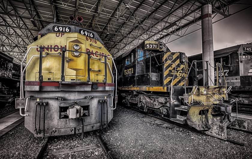 Union Pacific Engine - Ogden, Utah