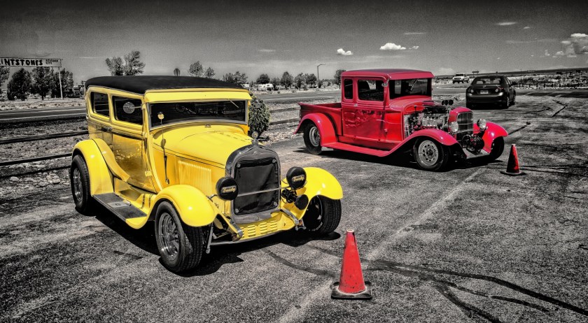 1931 Ford Sedan and Pickup - Grand Canyon, Arizona 2