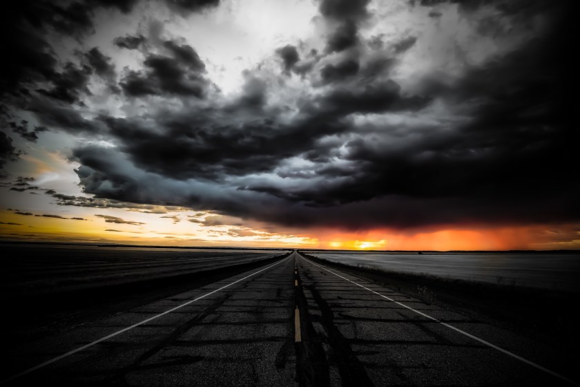 Sunset Cloudburst - Valleyview, Alberta - Canada
