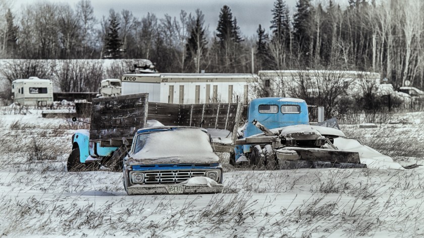 Dormant Rusting Relics - Manning, Alberta 1