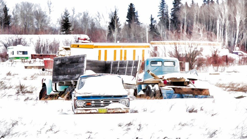 Dormant Rusting Relics - Manning, Alberta 2