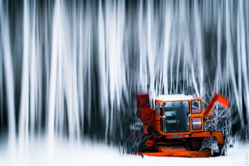Buttertown New Holland Combine - Fort Vermilion, Alberta - Canada