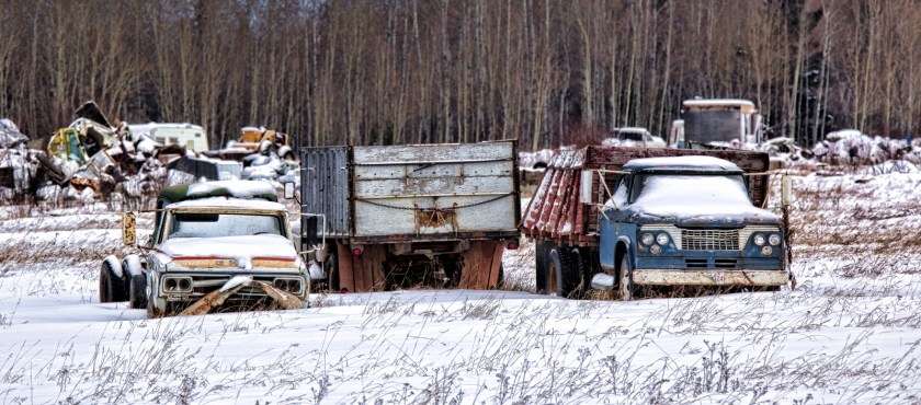 Farm Trucks - Manning, Alberta 1
