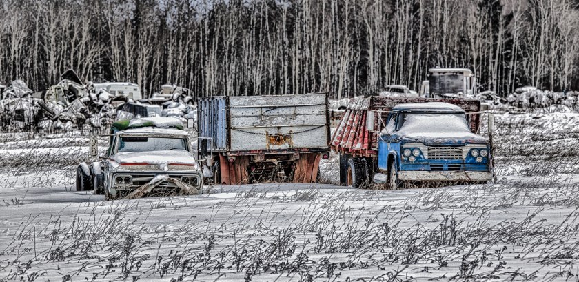 Farm Trucks - Manning, Alberta 2