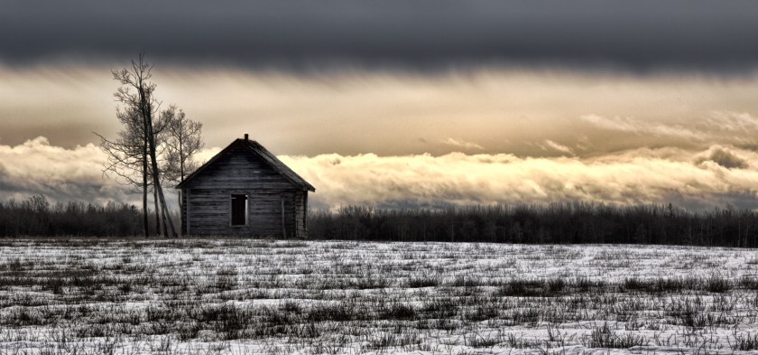 Homestead on a Hill - near Sexsmith, Alberta - Canada