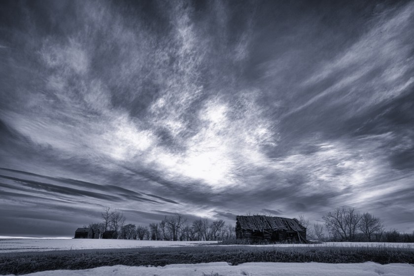 La Glace Homestead on a Hill 1
